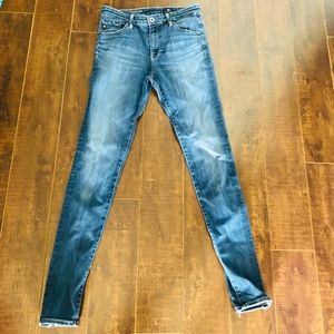 Ag Adriano Goldschmeid - Farrah Skinny - High Rise Denim Jean - Size 26